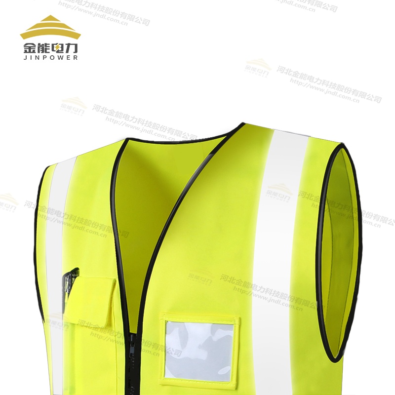 反光標識馬甲 柔軟透氣布料夜間反光條設計